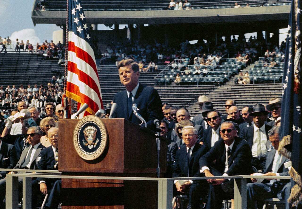 John F. Kennedy op September 12, 1962