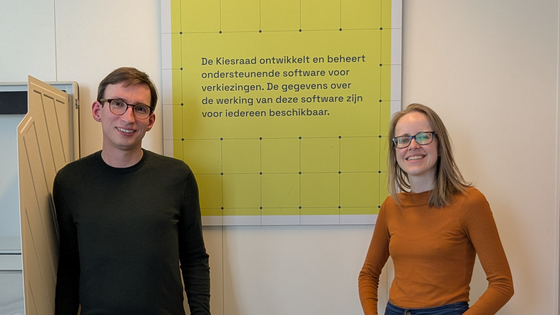 Mark Janssen (links) en Ellen van Leeuwen (rechts)